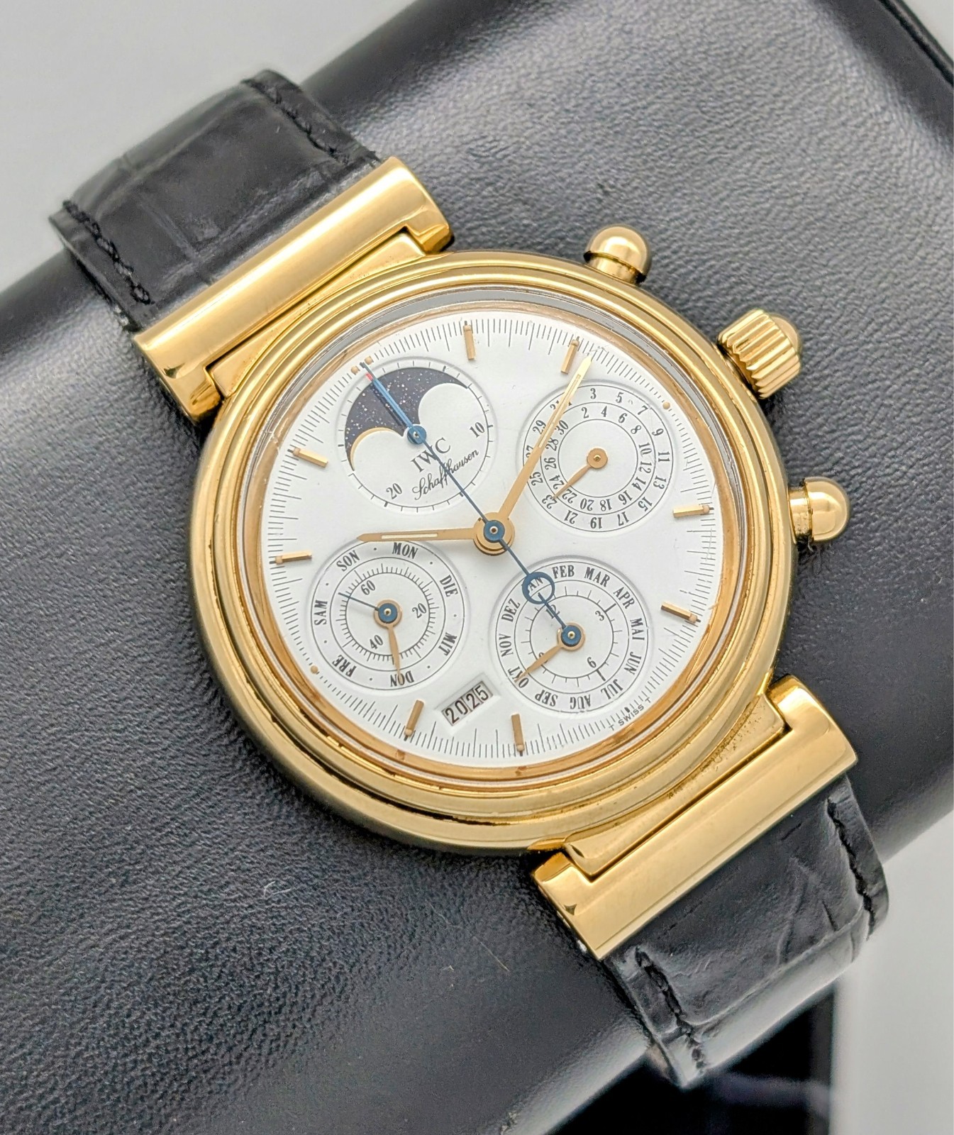 IWC Schaffhausen Da Vinci Chronograph Uhr | Ref. 3750 | Ø39mm | 750/18K #1485
