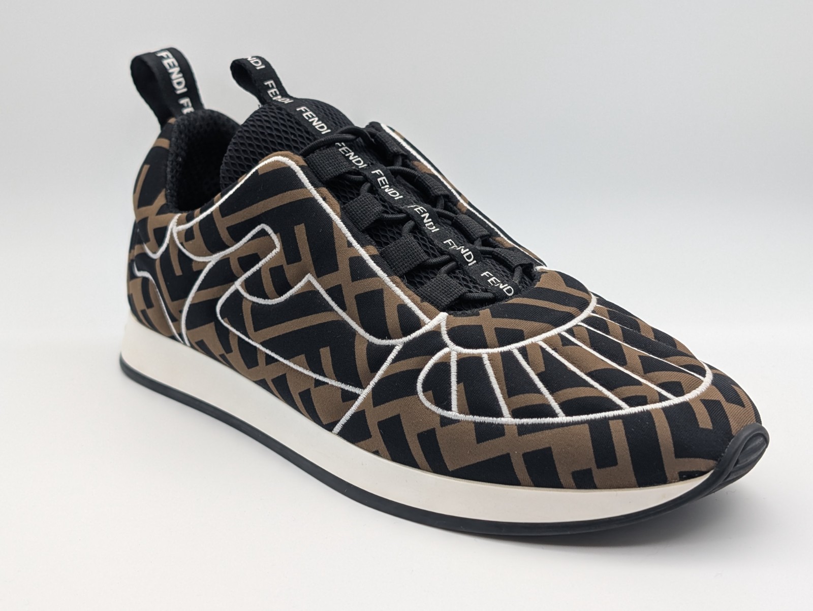 Fendi Match FF Sneakers – Monogramm-Design – Größe EU 36 (UK 3.5 / US 6) #1818