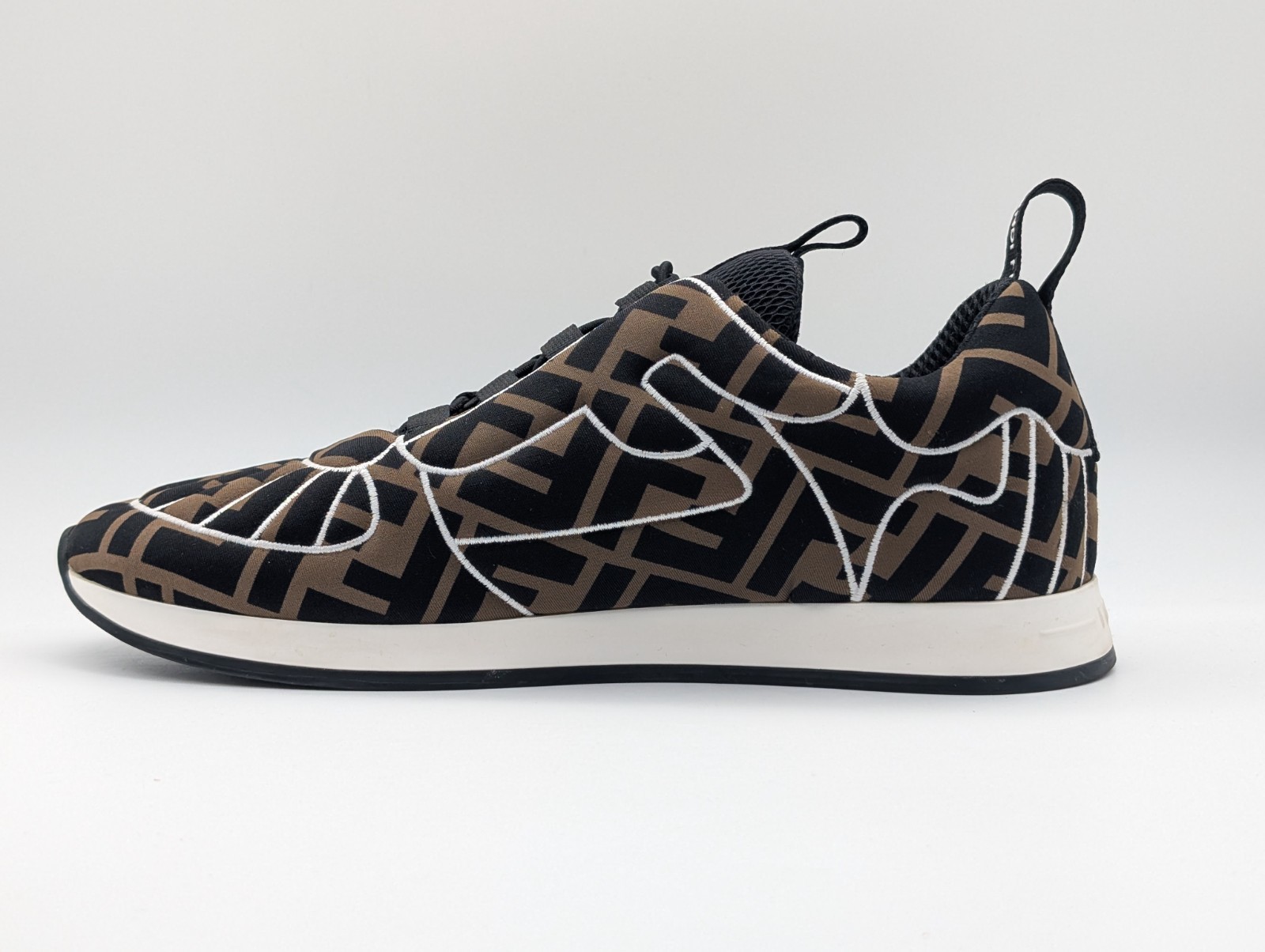 Fendi Match FF Sneakers – Monogramm-Design – Größe EU 36 (UK 3.5 / US 6) #1818