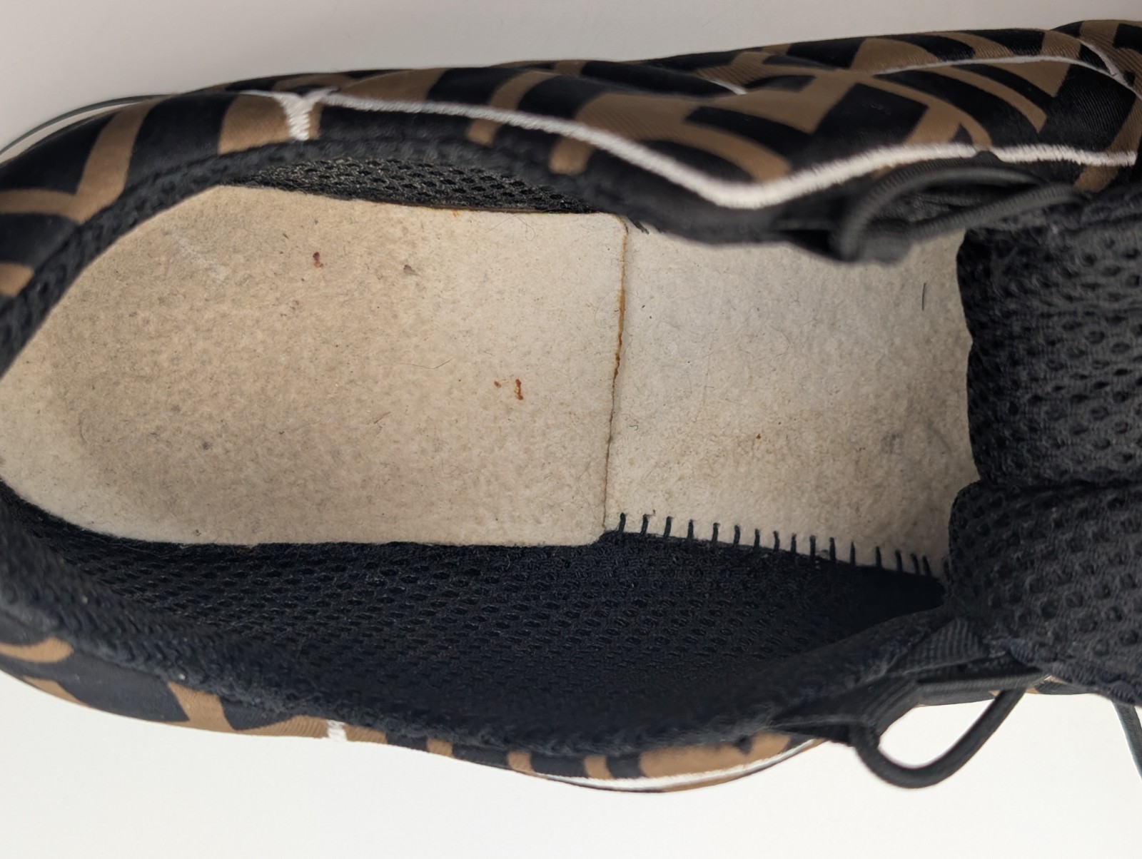 Fendi Match FF Sneakers – Monogramm-Design – Größe EU 36 (UK 3.5 / US 6) #1818