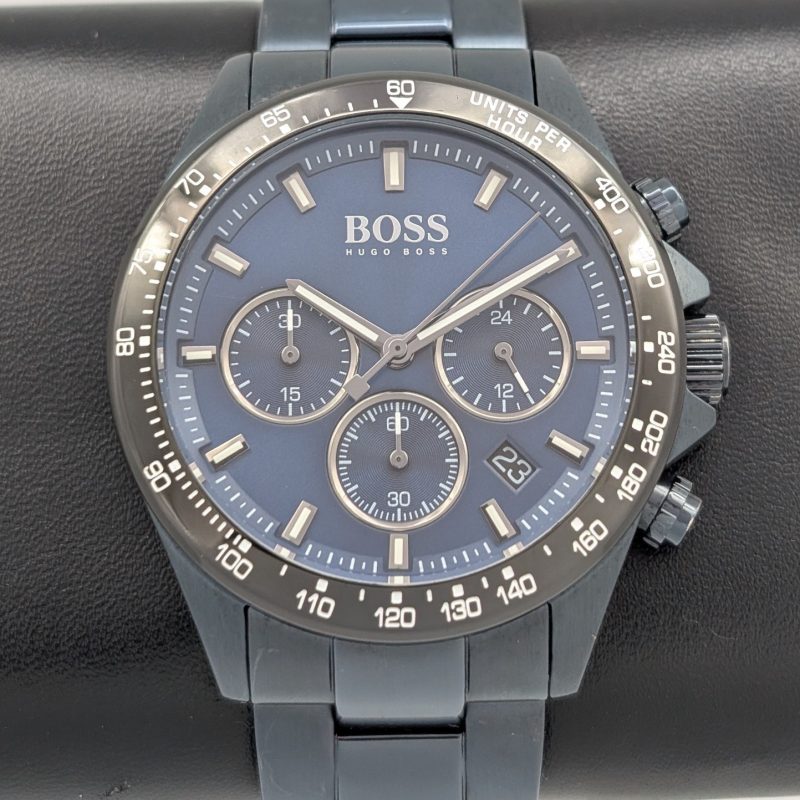 Boss HB375.134.3372 Herrenuhr | Ø43mm | Bue/Dial | Uhr #1740