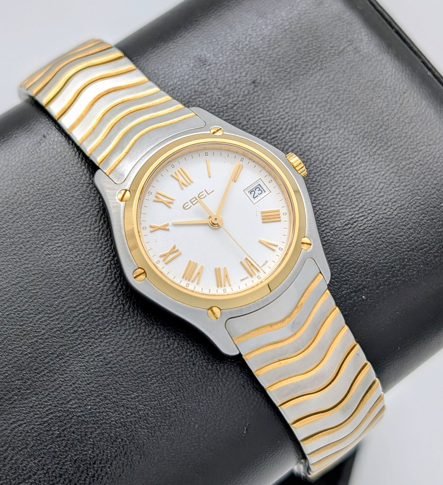 Ebel Classic Wave Lady Quarz - Ref. E1257F21 | Ø27mm Stahl-Gold #1916