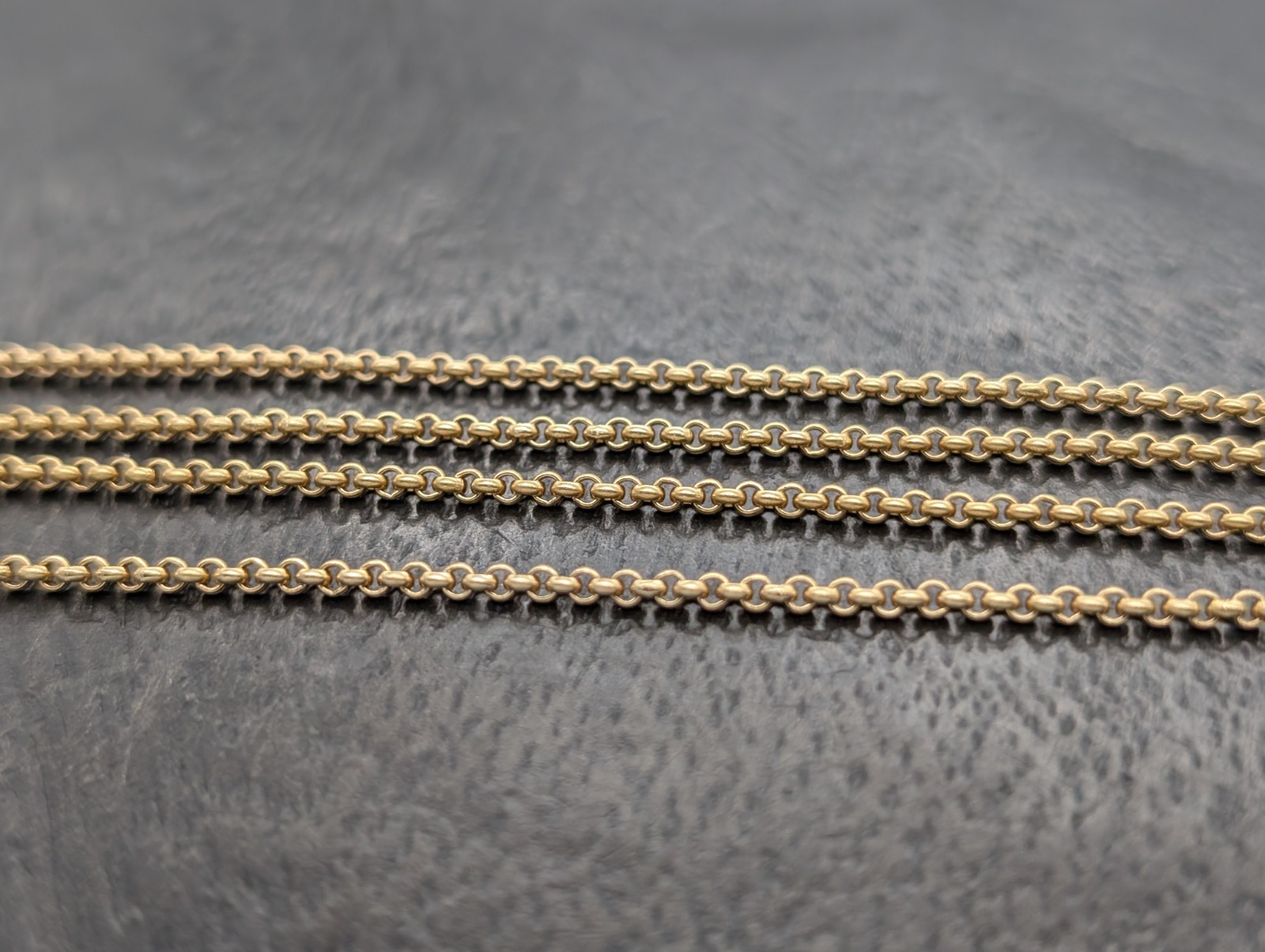 Chopard Teddybär Happy Diamonds Halskette750/18K Gelbgold – 19g –61cm #1993