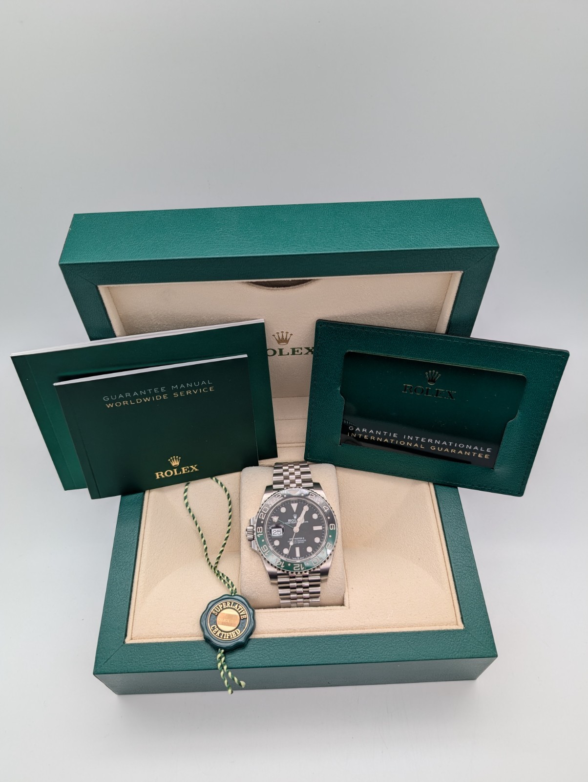 Rolex GMT-Master II | Ref. 126720VTNR – SPRITE - Ø40mm | 2024 Full Set #2046