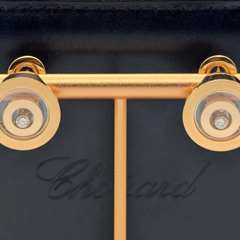 Chopard Diamant Happy Spirit Gelbgold Ohrringe 750/18K – 21g – Ohrclips #2020