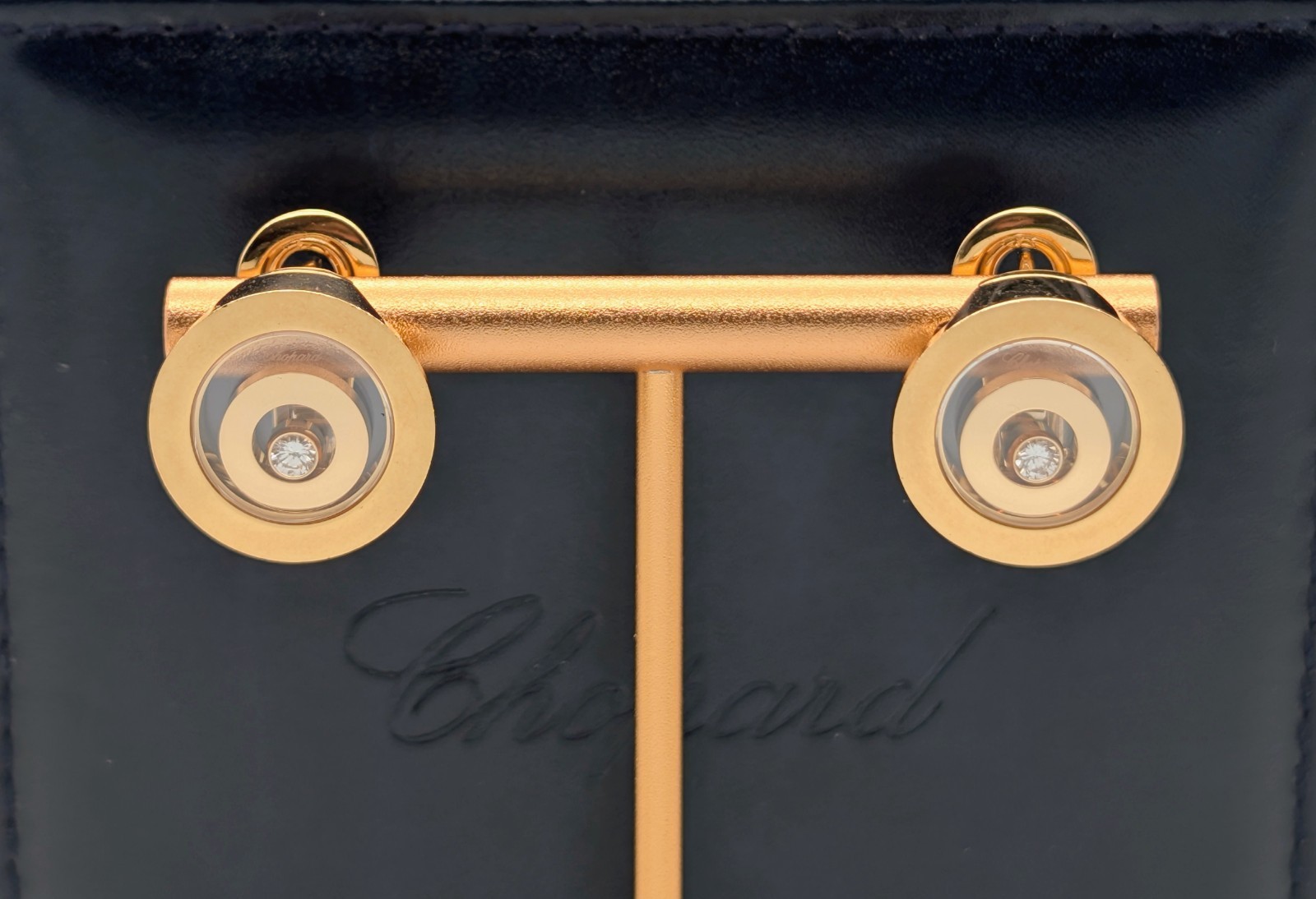 Chopard Diamant Happy Spirit Gelbgold Ohrringe 750/18K – 21g – Ohrclips #2020