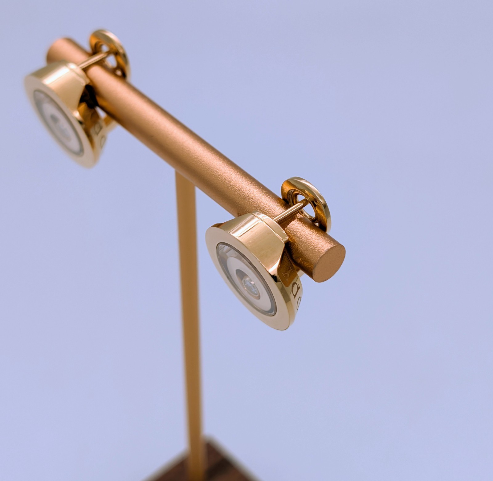 Chopard Diamant Happy Spirit Gelbgold Ohrringe 750/18K – 21g – Ohrclips #2020