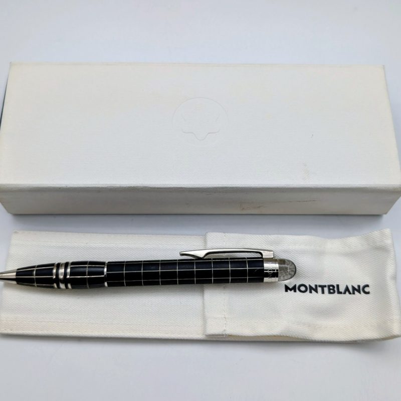 Montblanc Starwalker Black Metal Ballpoint Pen Full set #1977