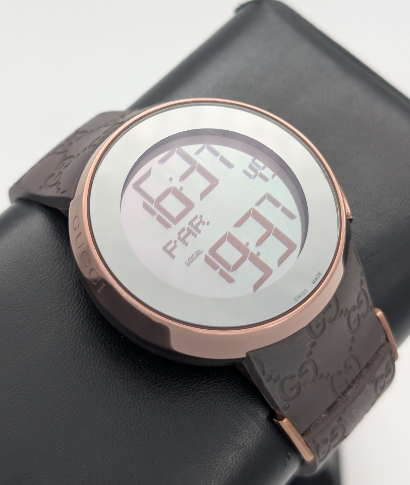 Gucci 114 I-Gucci Men's Watch YA114209 | 44mm Silber/Dial #2061