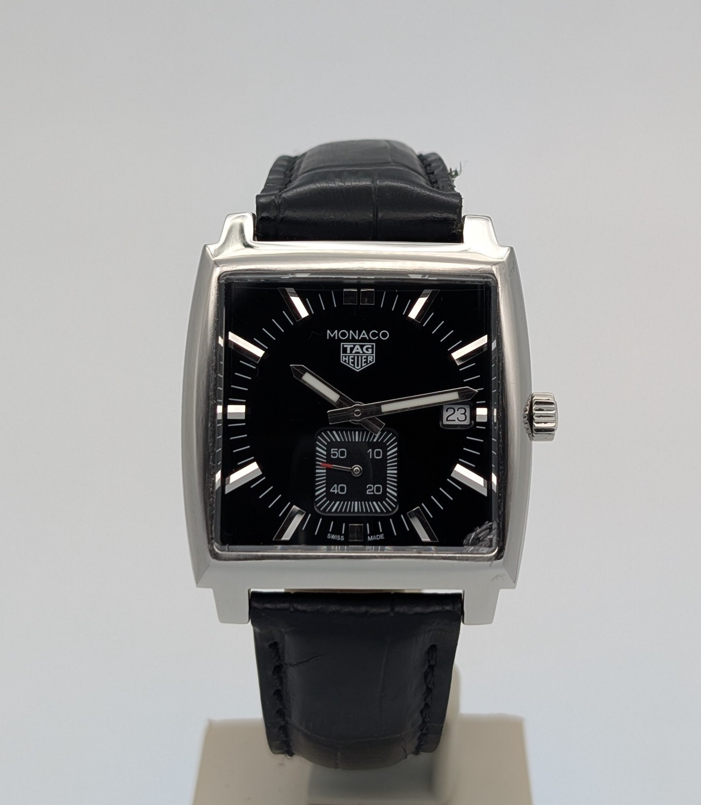 TAG Heuer Monaco WAW131A.FC6177 Black/Dial - Ø37mm Herrenuhr #652