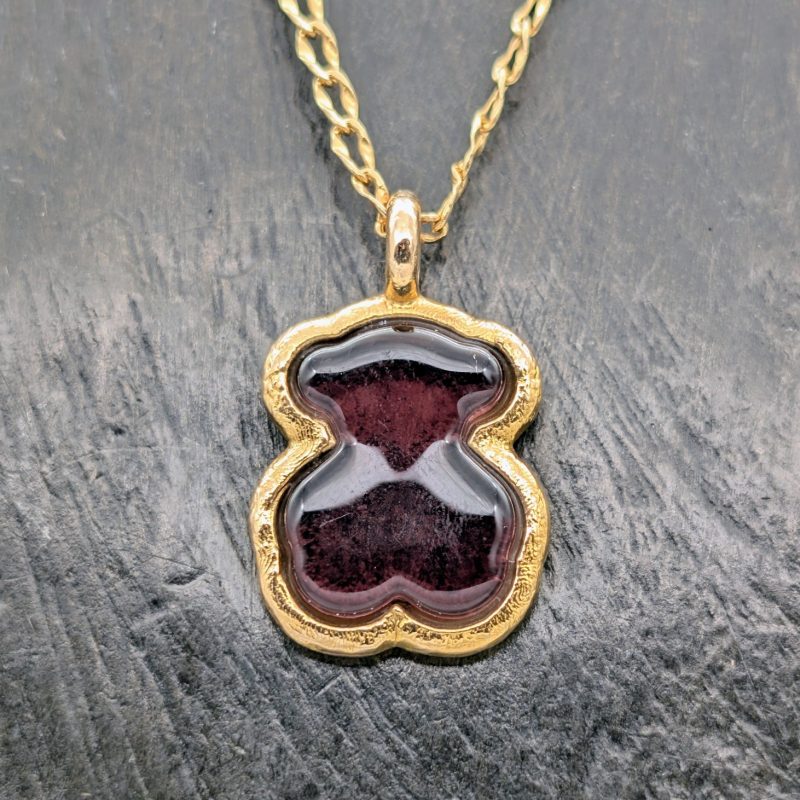 Tous Anhänger mit Kette Gelbgold 60cm 750/18K –6,25g #2000