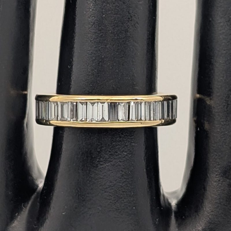 Brillantring Damen Ring Gelbgold 750/18K – 4,70g – (Gr. 54) ca 0,80ct #1681