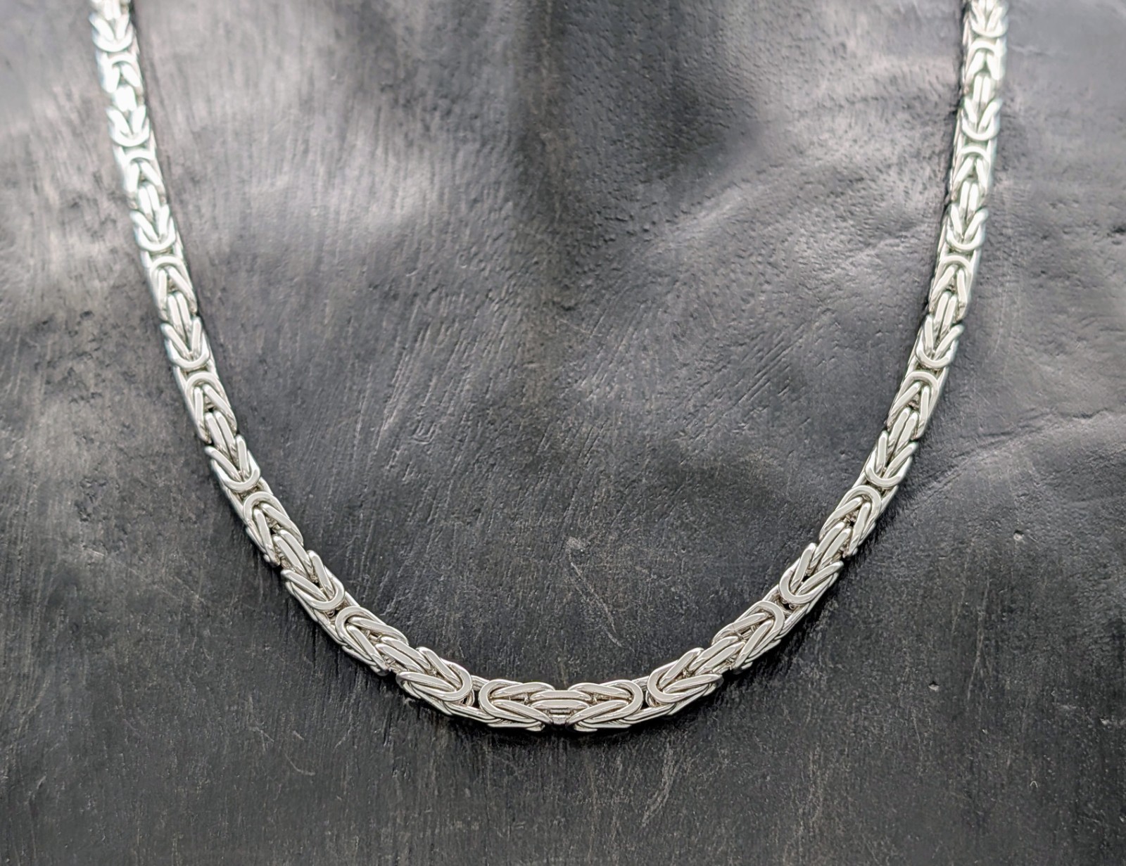 Königskette 925 Sterling Silber Halskette Kette Silver 56cm 71,90Gr. #1121