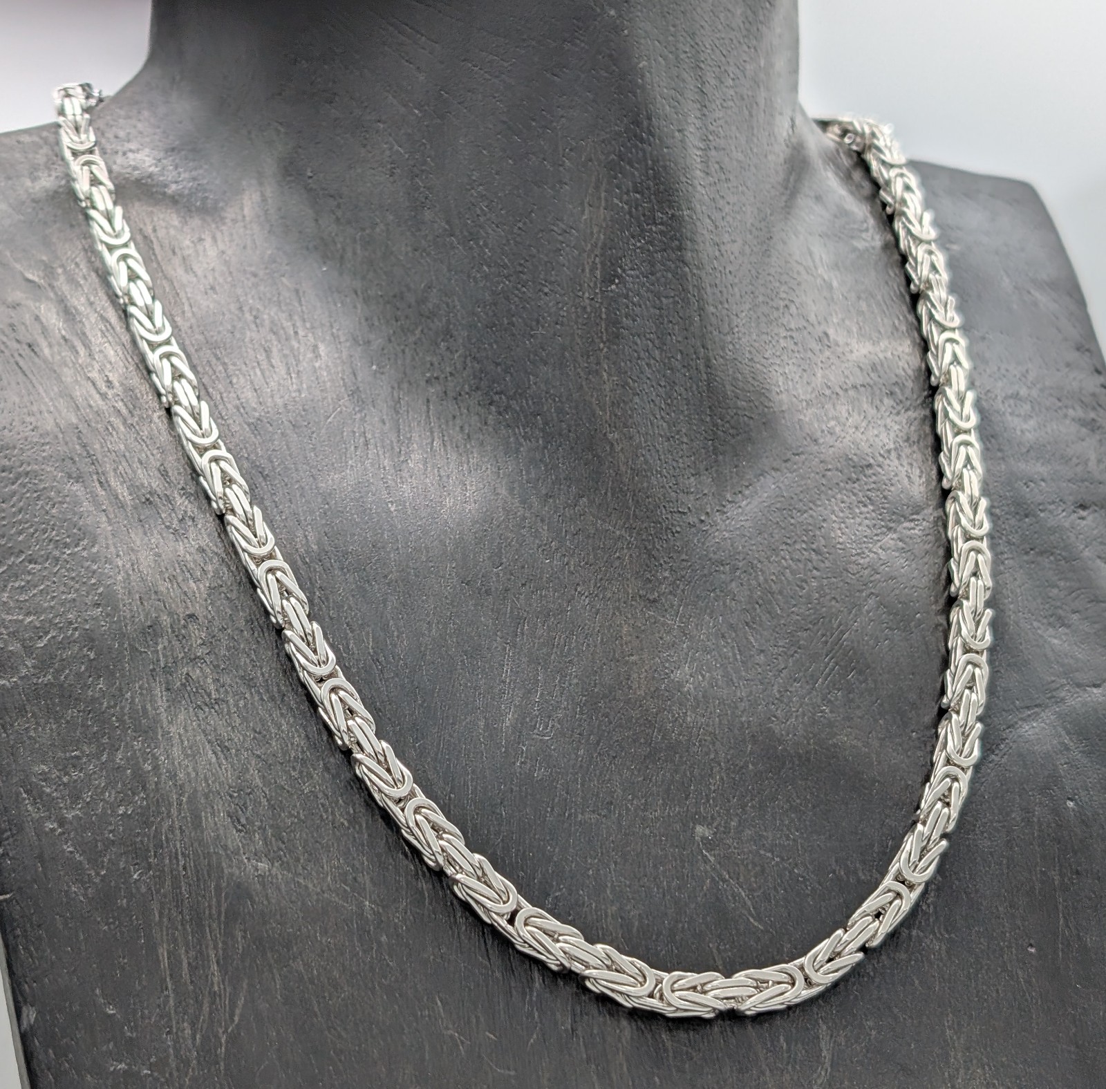 Königskette 925 Sterling Silber Halskette Kette Silver 56cm 71,90Gr. #1121