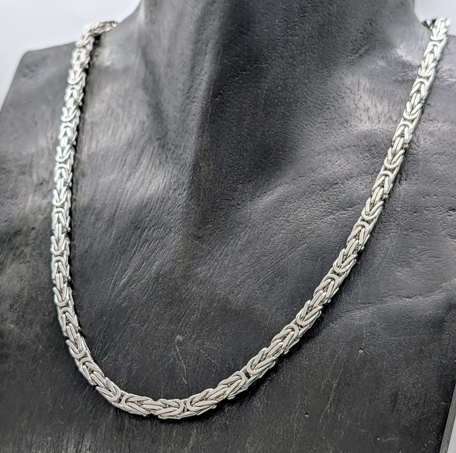 Königskette 925 Sterling Silber Halskette Kette Silver 56cm 71,90Gr. #1121