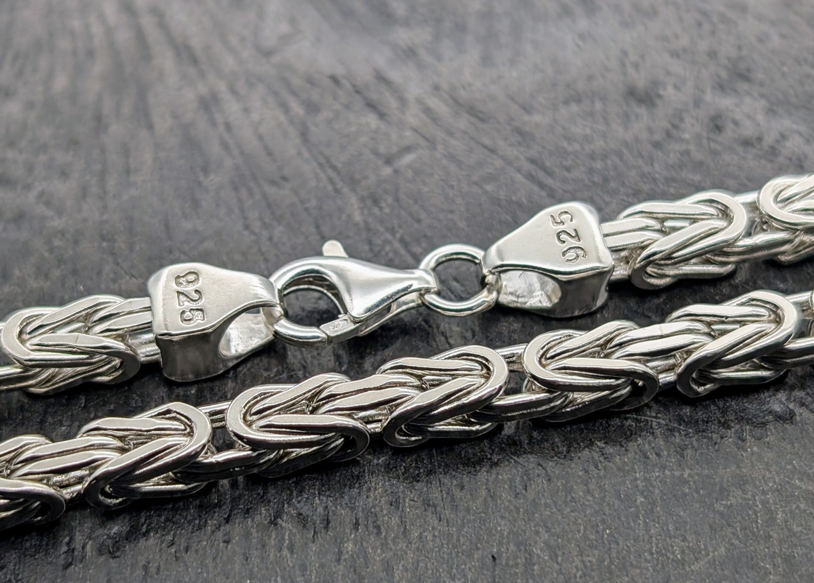 Königskette 925 Sterling Silber Halskette Kette Silver 56cm 71,90Gr. #1121