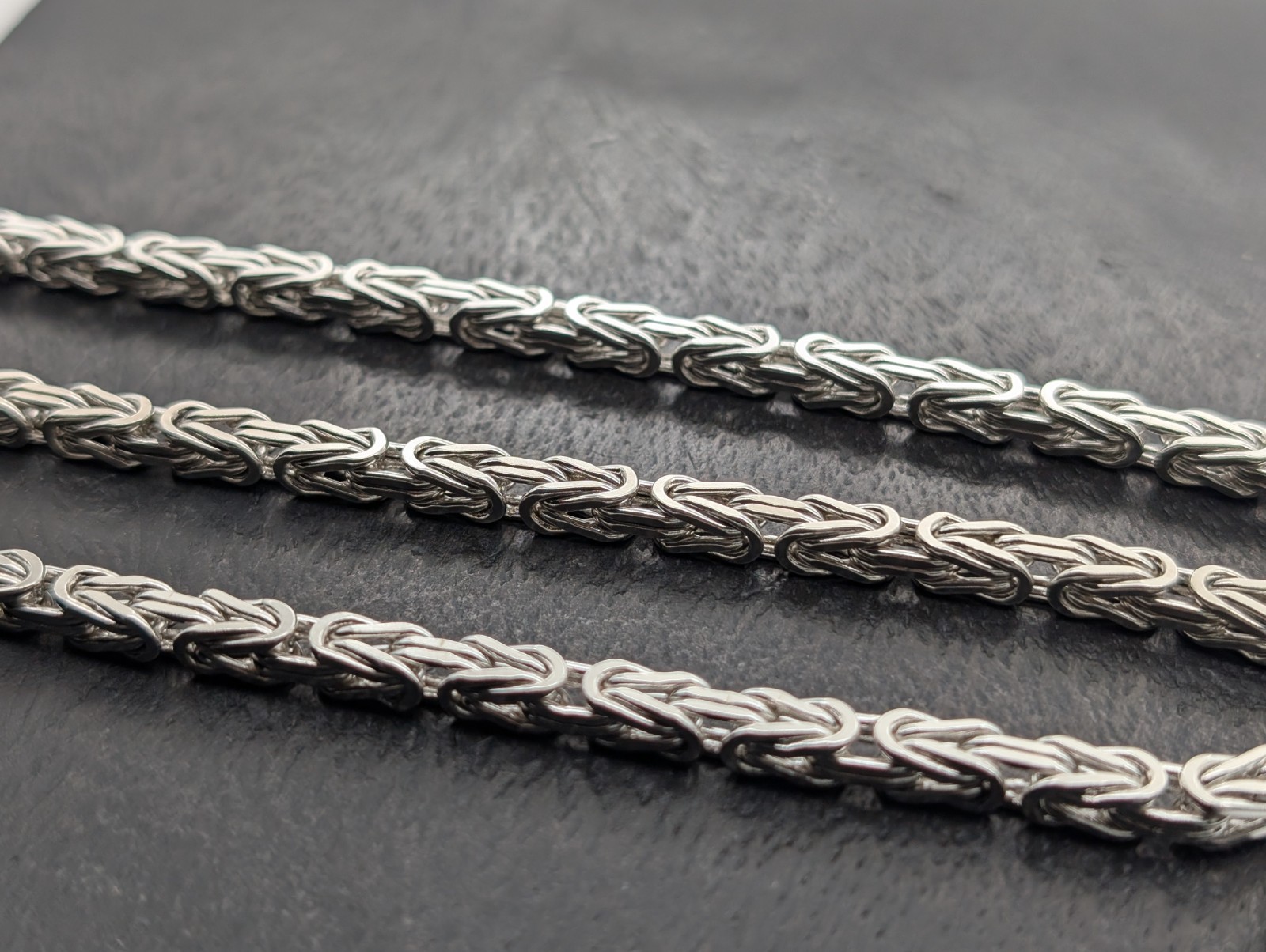 Königskette 925 Sterling Silber Halskette Kette Silver 56cm 71,90Gr. #1121