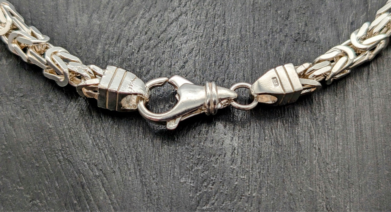 Königskette Halskette 925 Sterling Silber 46cm Gliederkette 45,30Gr. #1210