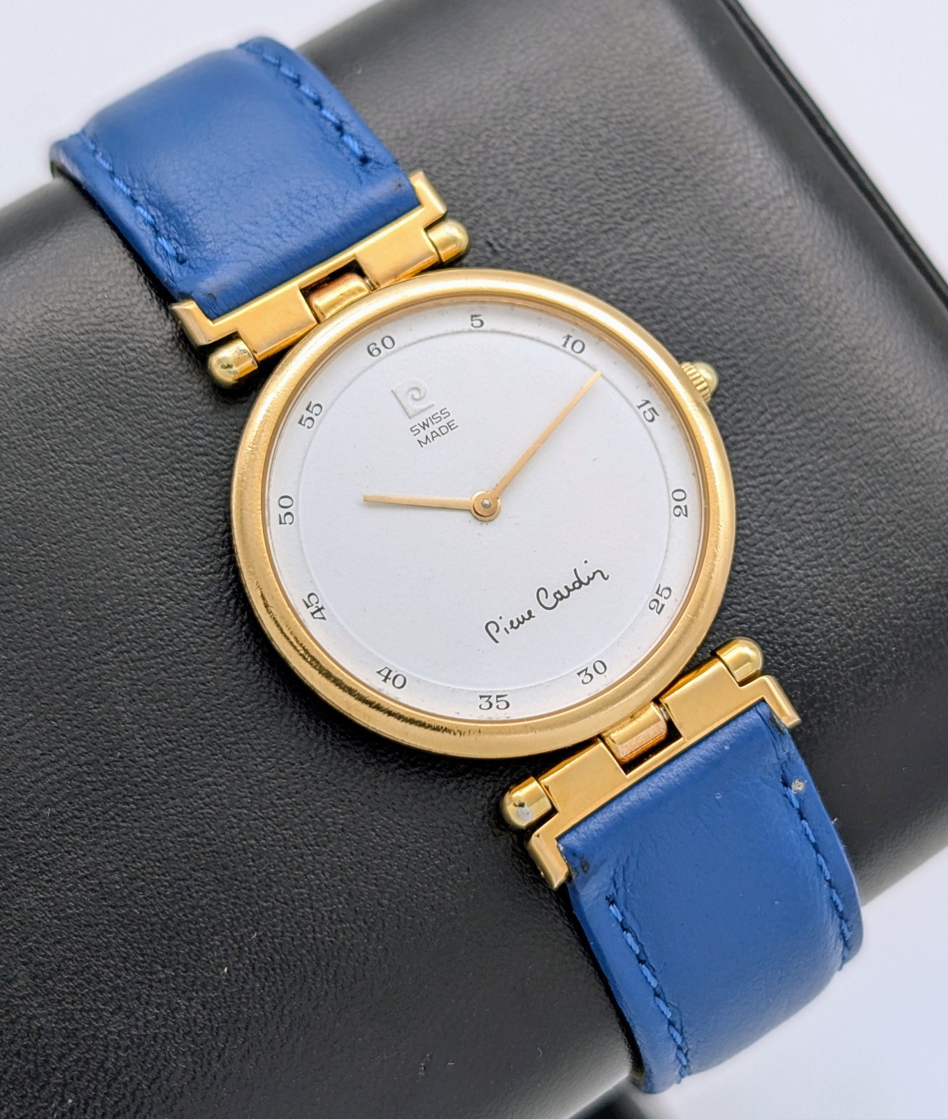 Pierre Cardin Chromachron, vergoldet GA-MRO Damenuhr Ø30mm #1243