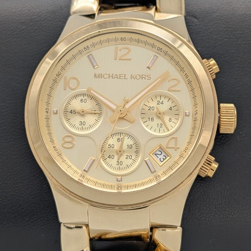 Michael Kors MK3131 Chronograph RUNWAY Quarz Damenuhr Ø38mm Uhr #1280