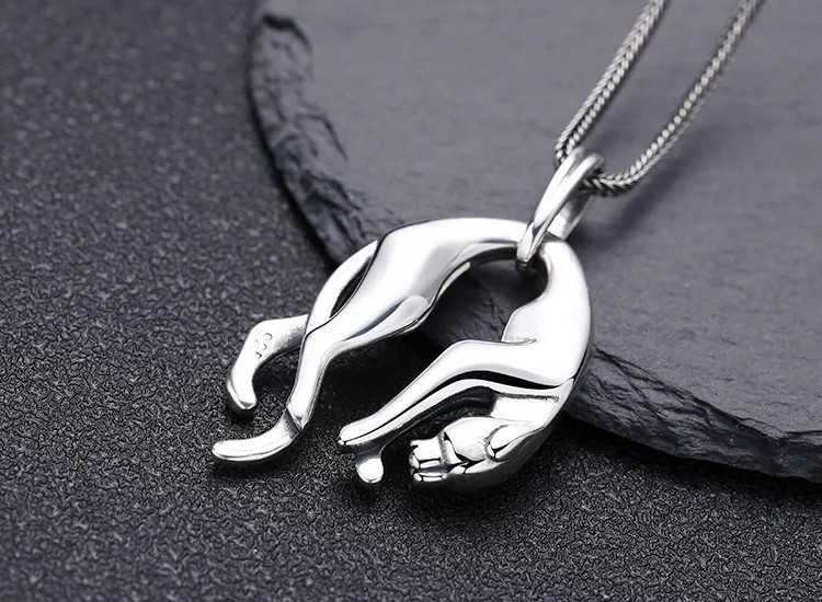 Anhänger Panther Panthere 925 Sterling Silber - 14,3g - Unisex Silver #1420