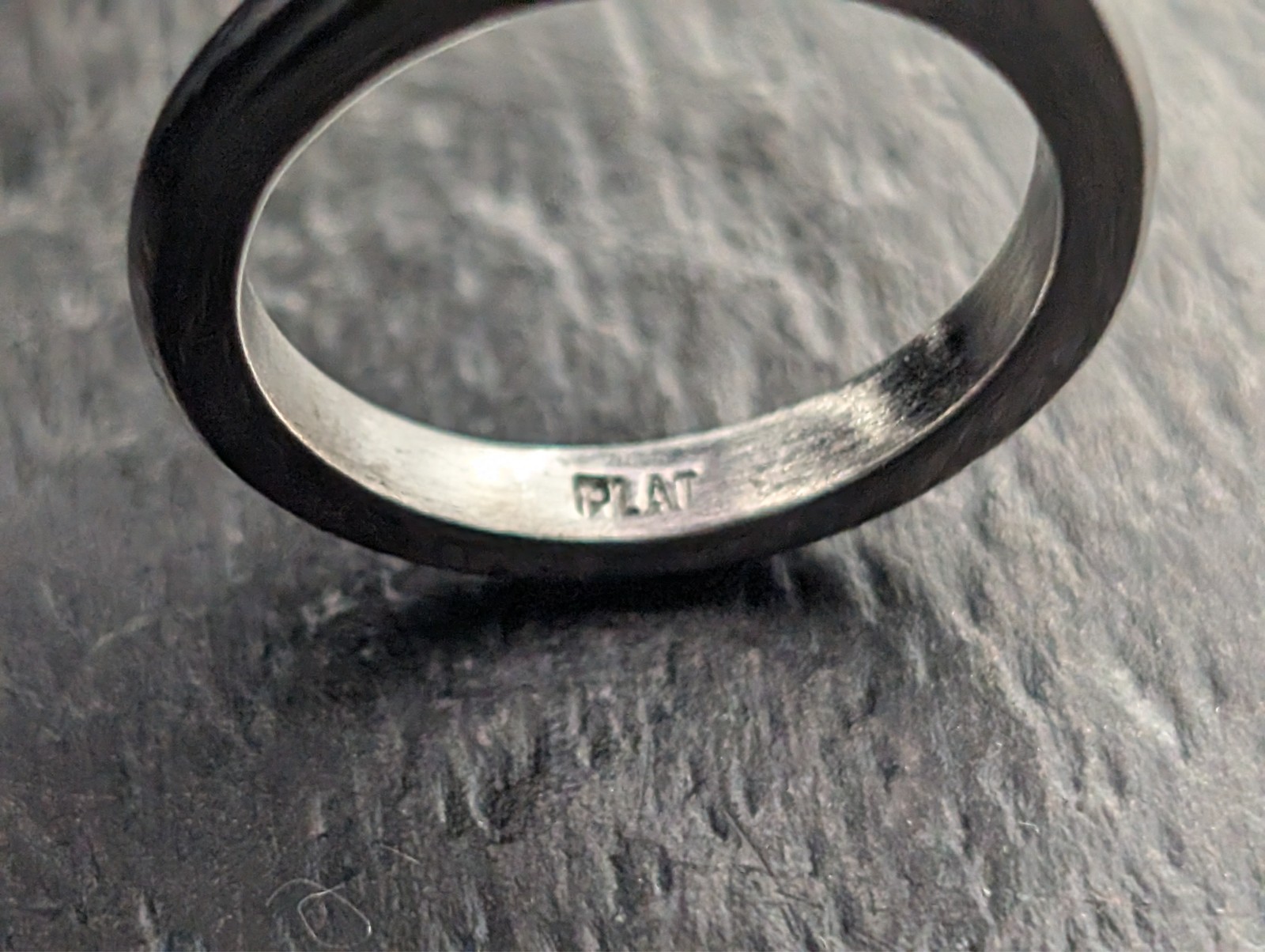 Brilliant Solitär 950 Platin | 1,01ct SI2 Verlobungsring -6,80g- Gr.47 #1356