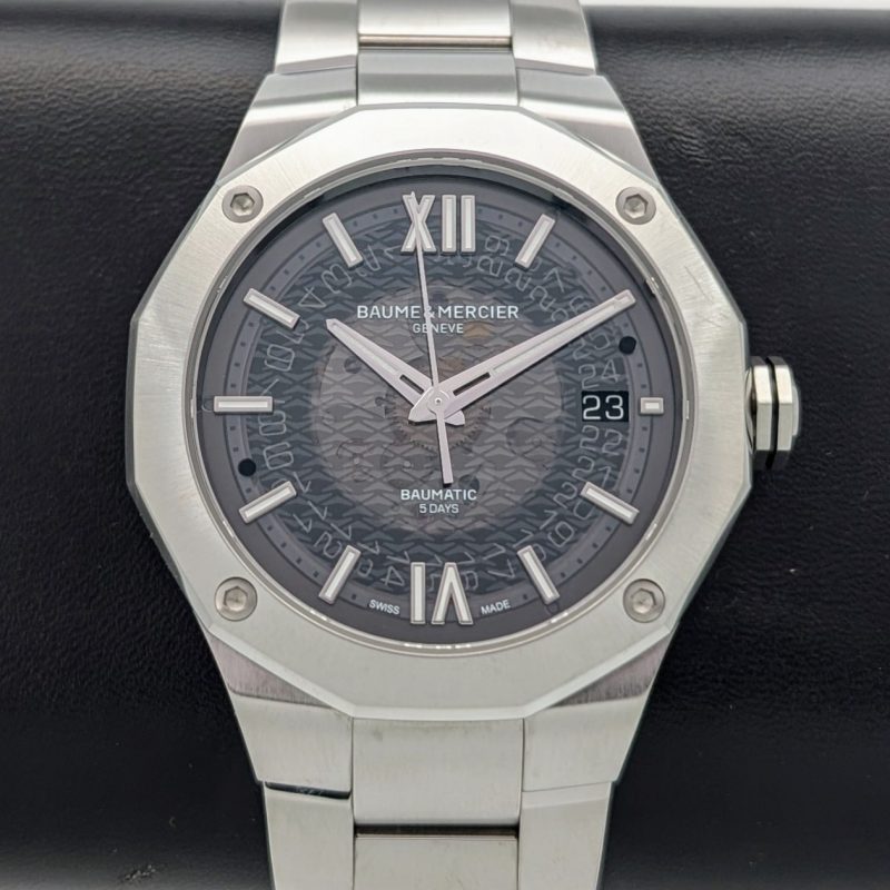 Baume & Mercier Riviera Baumatic | REF. BM100015 | 2022 Full Set Ø42mm Uhr #1386