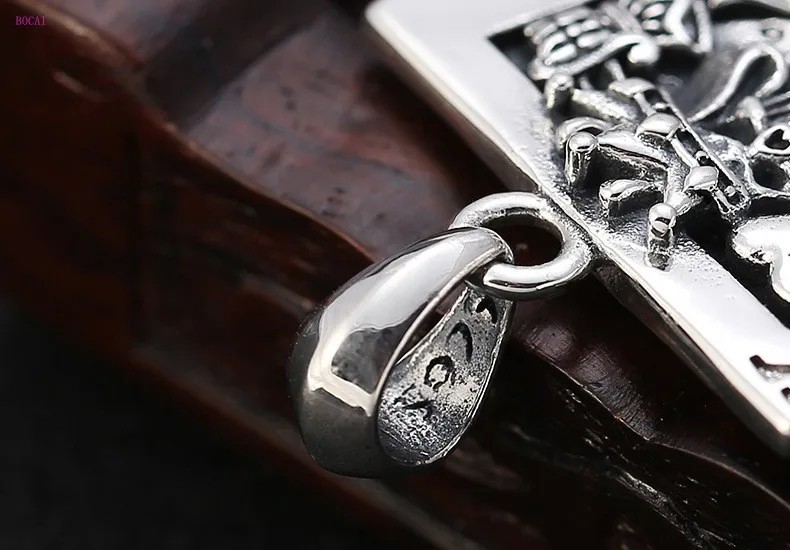 Anhänger Poker Karte K Retro 925 Sterling Silber Skelett - 23g - für Ketten #004