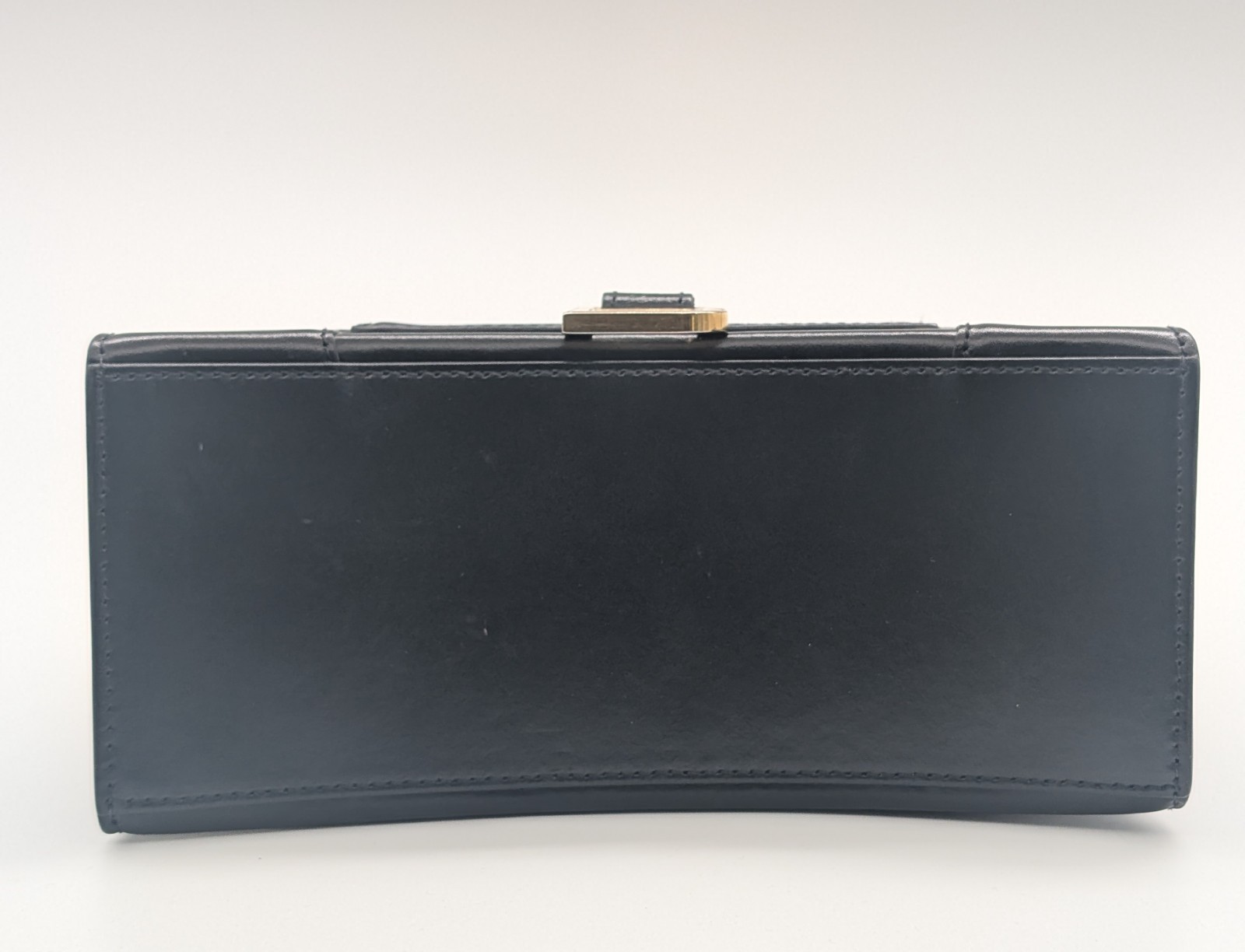 BALENCIAGA Hourglass Top Handle XS – Schwarz Leder Schultertasche #1623