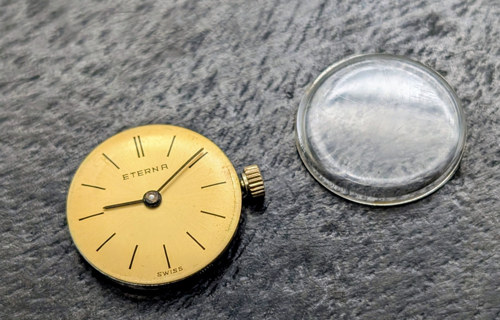 ⌚ Eterna Handaufzugswerk – Swiss Made – Vintage Uhrwerk #1722