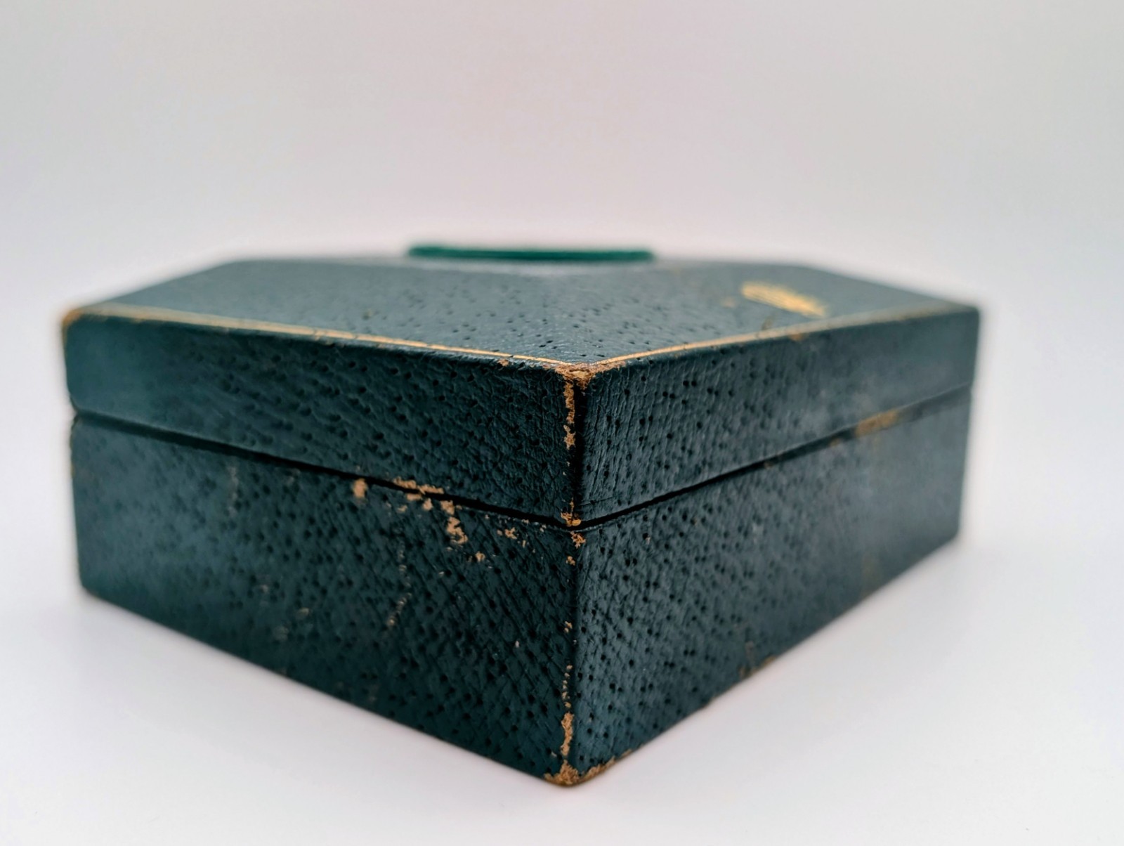 Rolex 67.00.3 Leather Wooden Trapeze Pyramid 50'S Submariner Uhren Box #1659