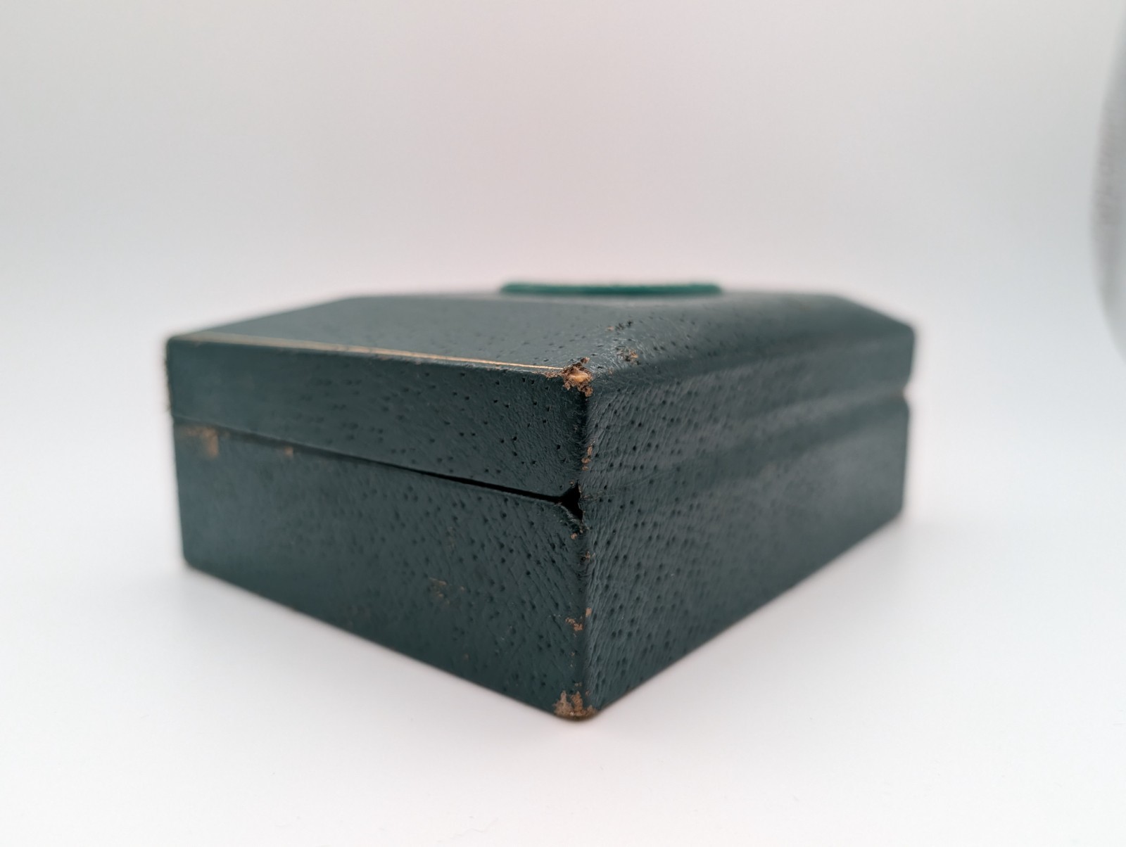 Rolex 67.00.3 Leather Wooden Trapeze Pyramid 50'S Submariner Uhren Box #1659