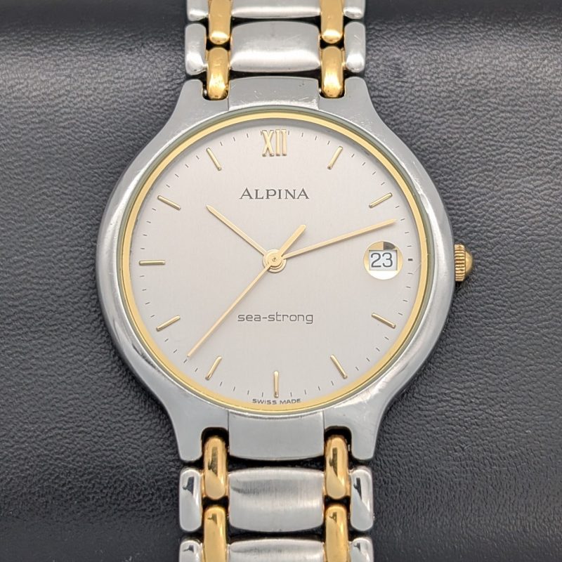 Alpina Sea-Strong ALD 25-1231/54 Damenarmbanduhr Ø34mm– Bicolor Quarz #1290