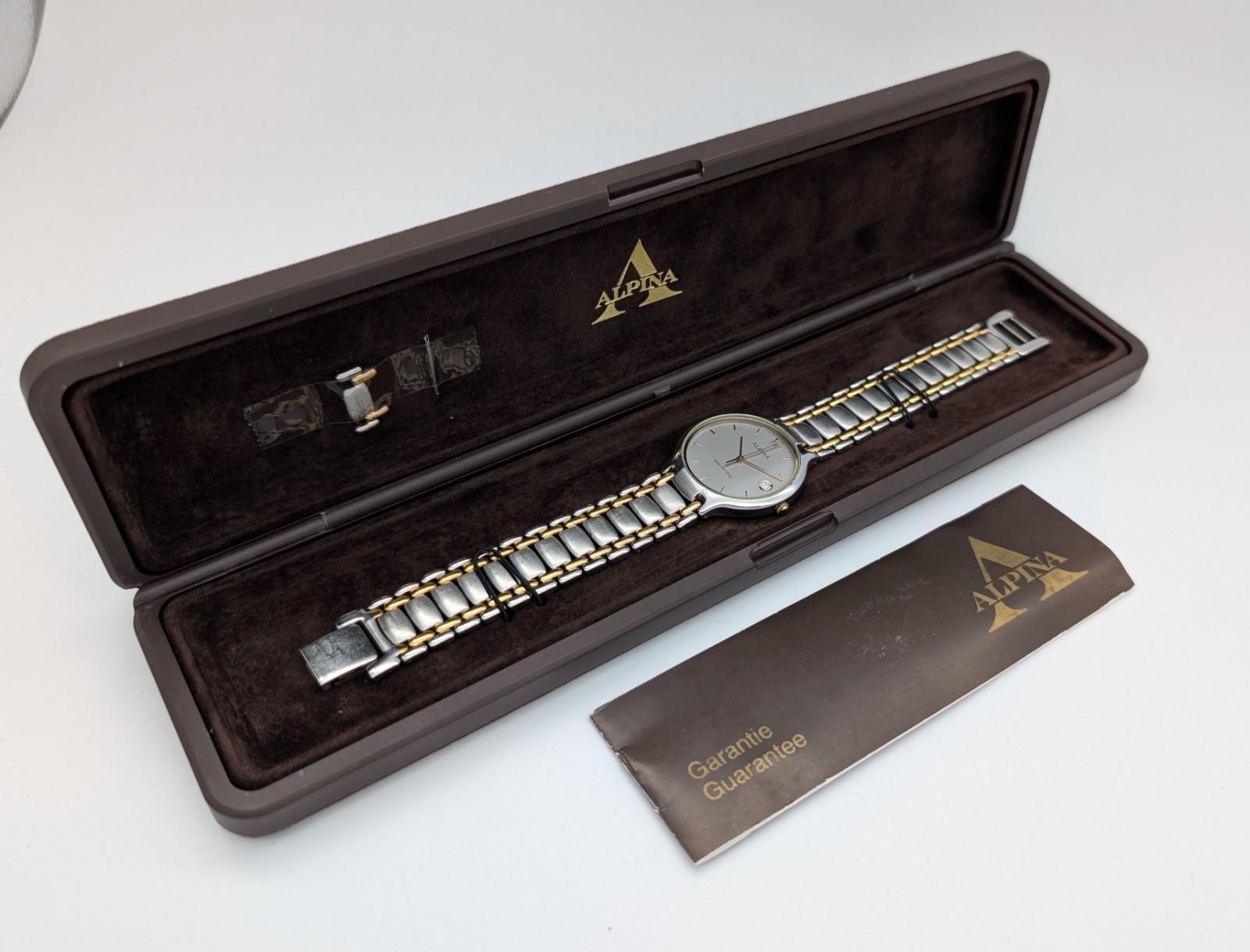 Alpina Sea-Strong ALD 25-1231/54 Damenarmbanduhr Ø34mm– Bicolor Quarz #1290