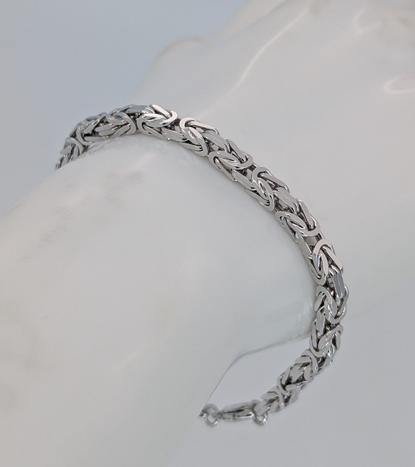 Königsarmband 925 Sterling Silber Kette - 16,75 g - Armband 20,50cm #1482