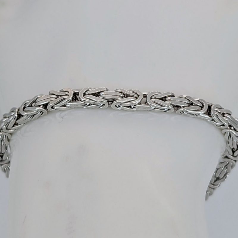 Königsarmband 925 Sterling Silber Kette - 19,80 g - Armband 21cm #1484