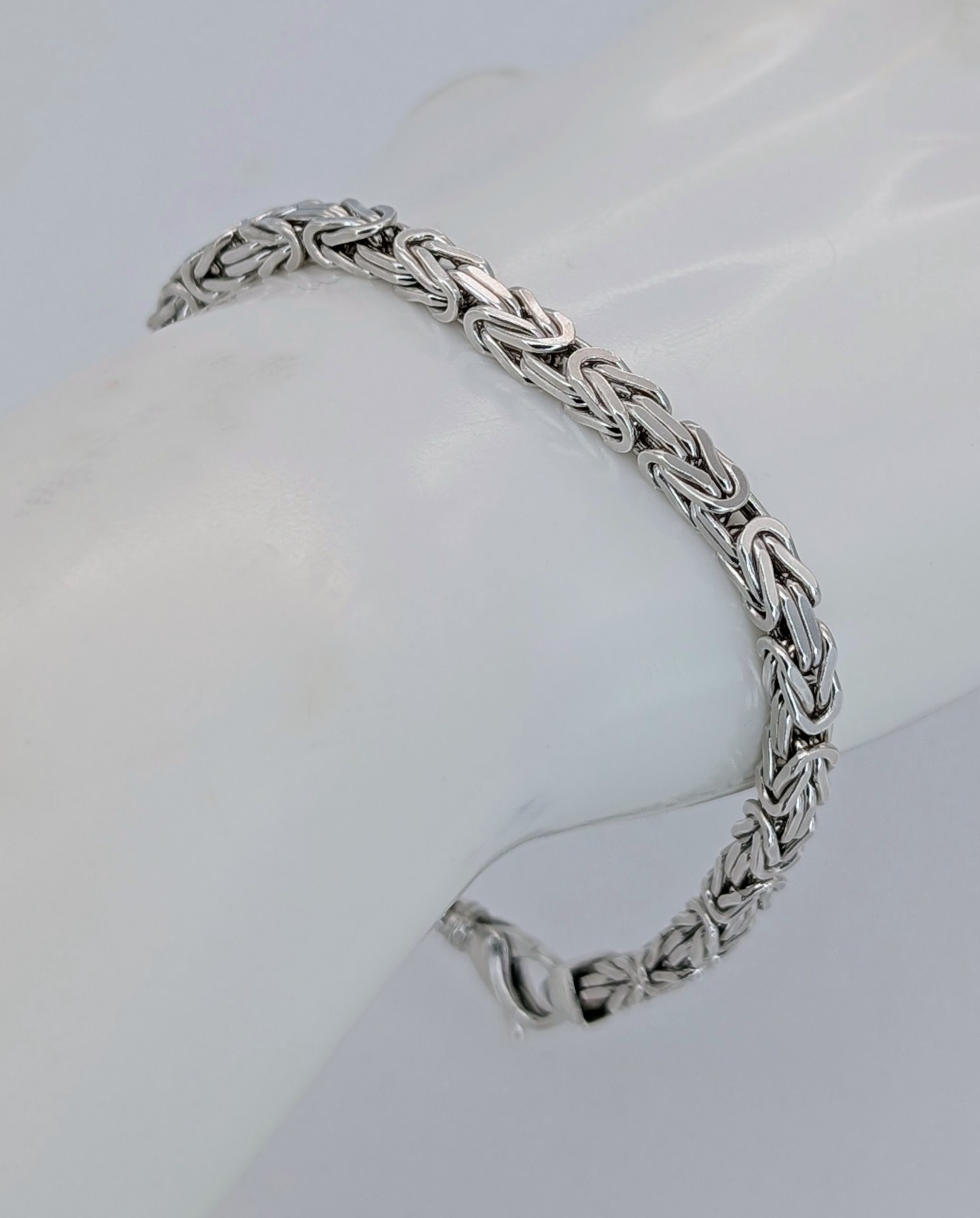 Königsarmband 925 Sterling Silber Kette - 19,80 g - Armband 21cm #1484