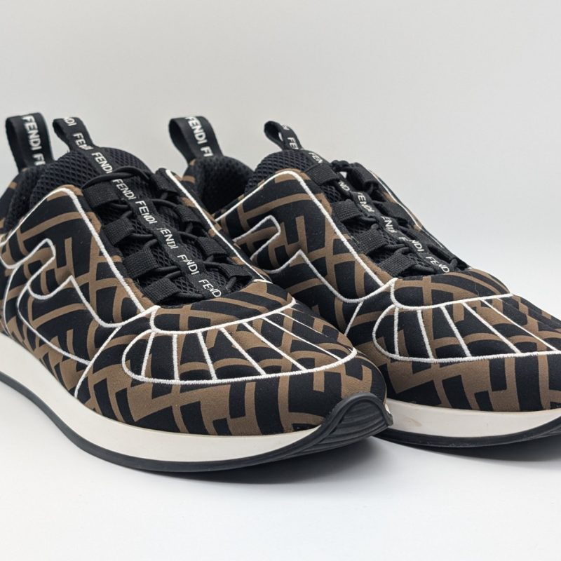 Fendi Match FF Sneakers – Monogramm-Design – Größe EU 36 (UK 3.5 / US 6) #1818