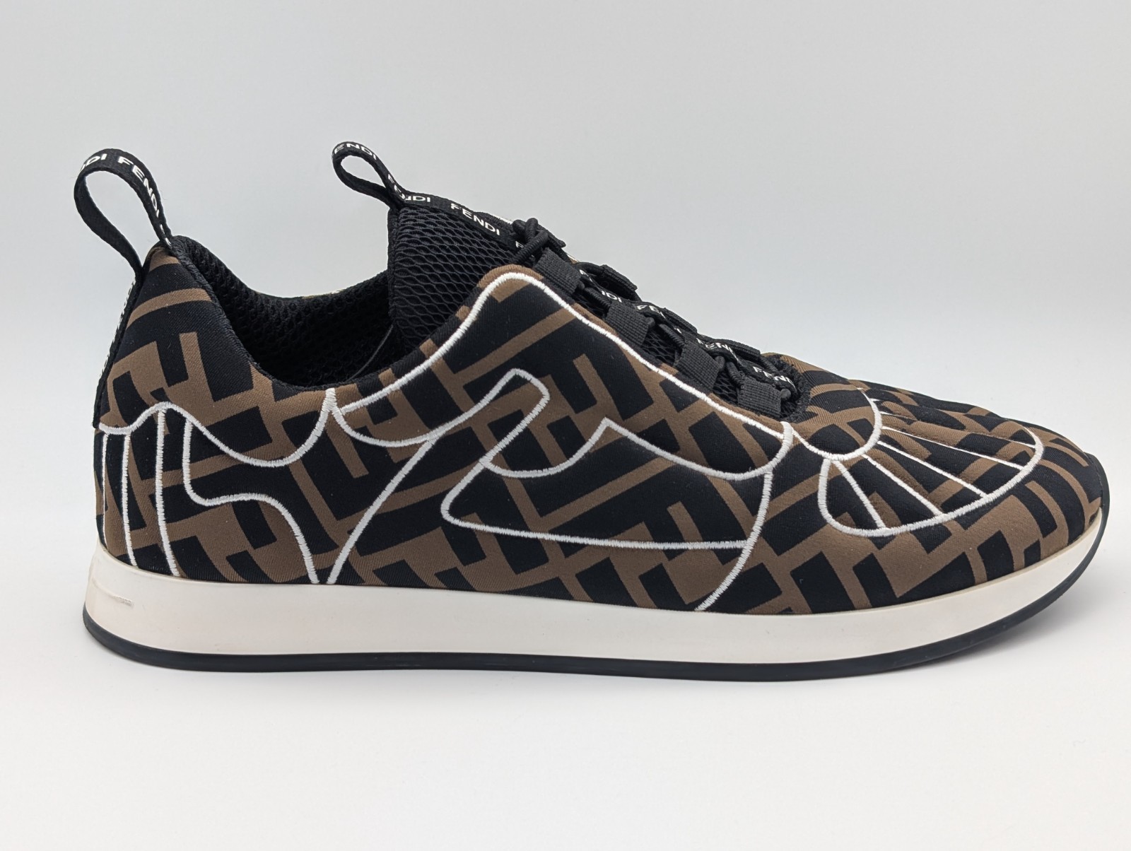 Fendi Match FF Sneakers – Monogramm-Design – Größe EU 36 (UK 3.5 / US 6) #1818