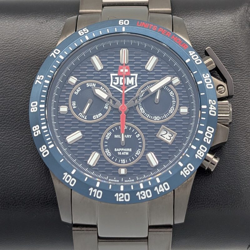 Jacques du Manoir Chronograph Swiss Made JDM-WG017-03 | Ø45mm Uhr #1740