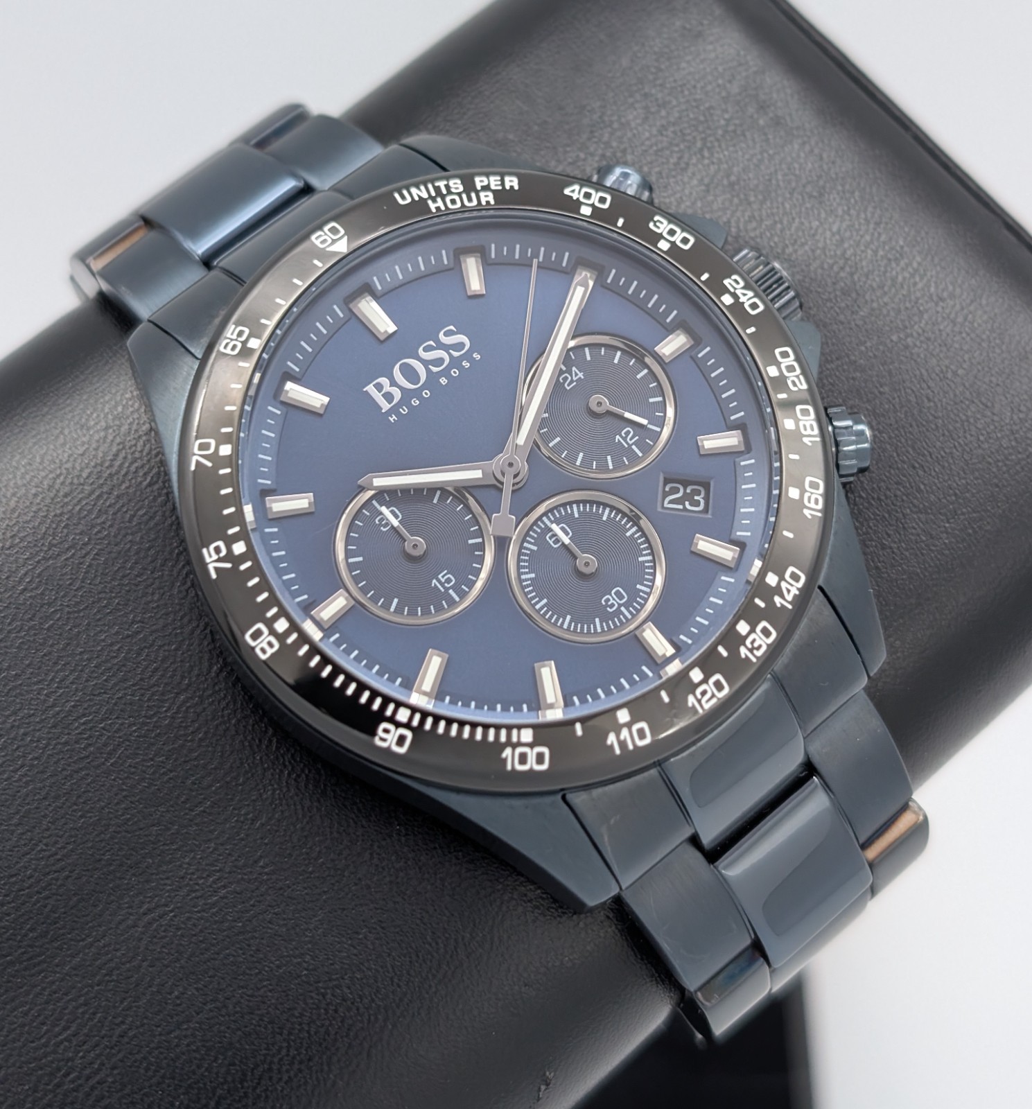 Boss HB375.134.3372 Herrenuhr | Ø43mm | Bue/Dial | Uhr #1740