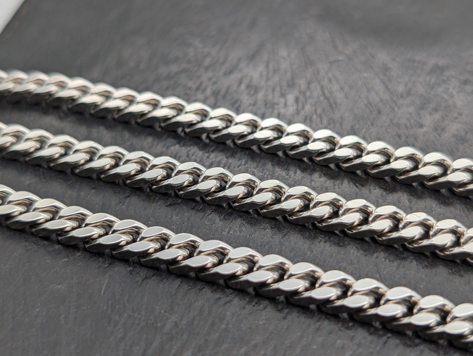 Halskette Panzerkette 925 Sterling Silber - 51,50cm - Kette Silver 59Gr. #1923
