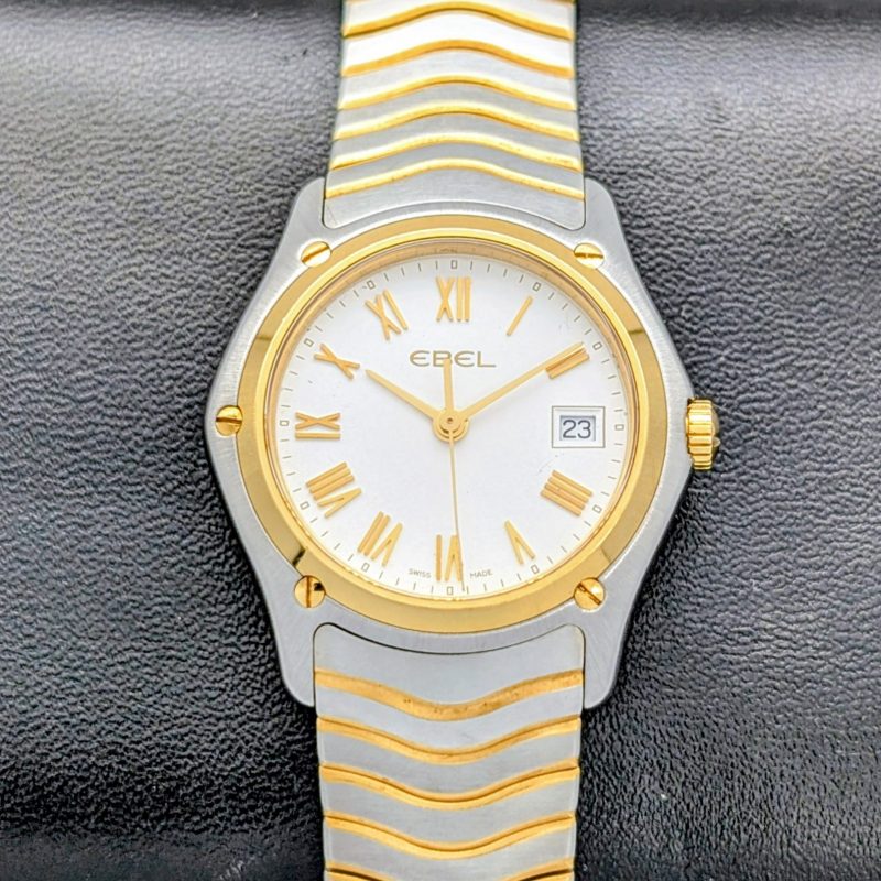 Ebel Classic Wave Lady Quarz - Ref. E1257F21 | Ø27mm Stahl-Gold #1916