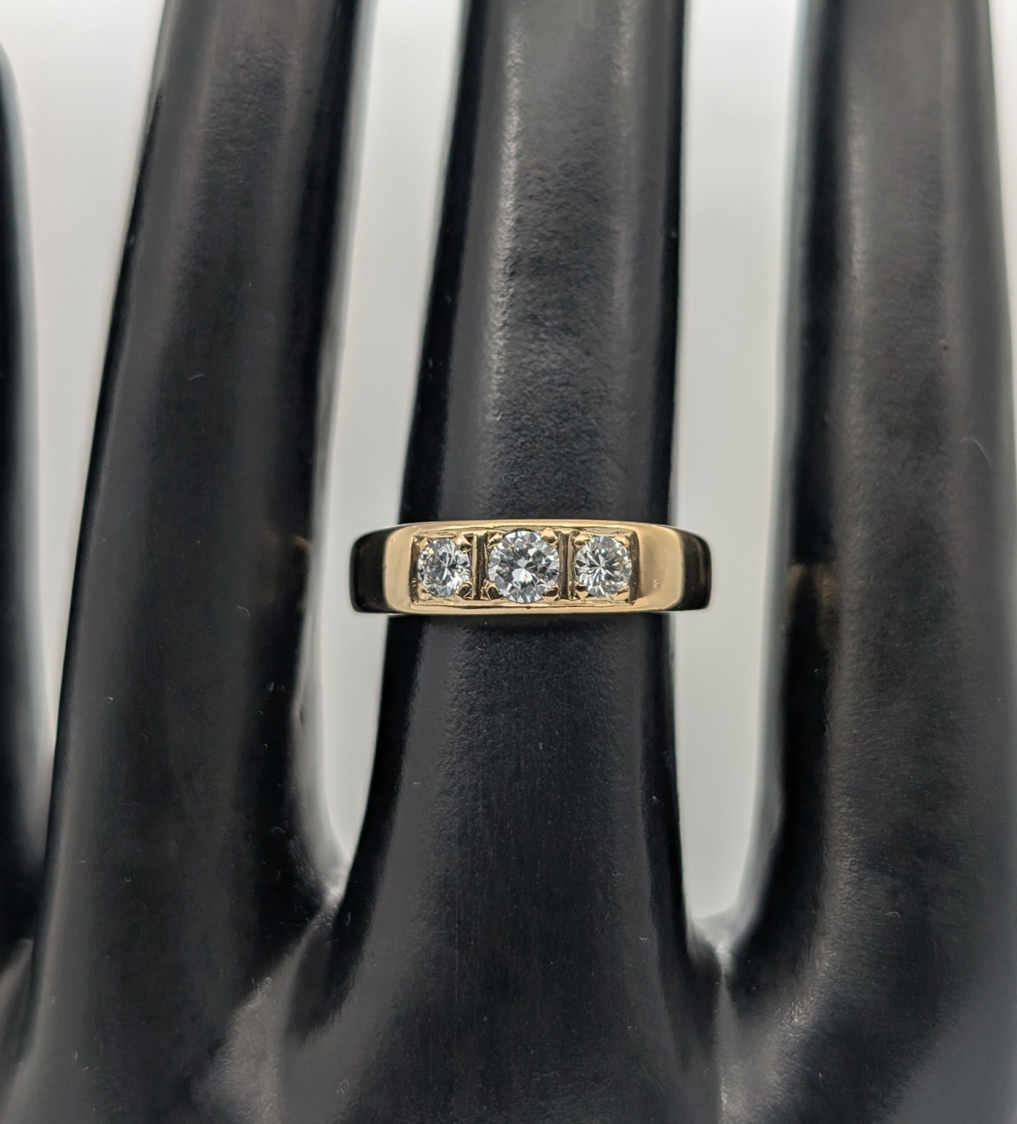 Brillant Damenring Coktail Ring Gelbgold 750/18K – 4,30g – (Größe 51) #1953