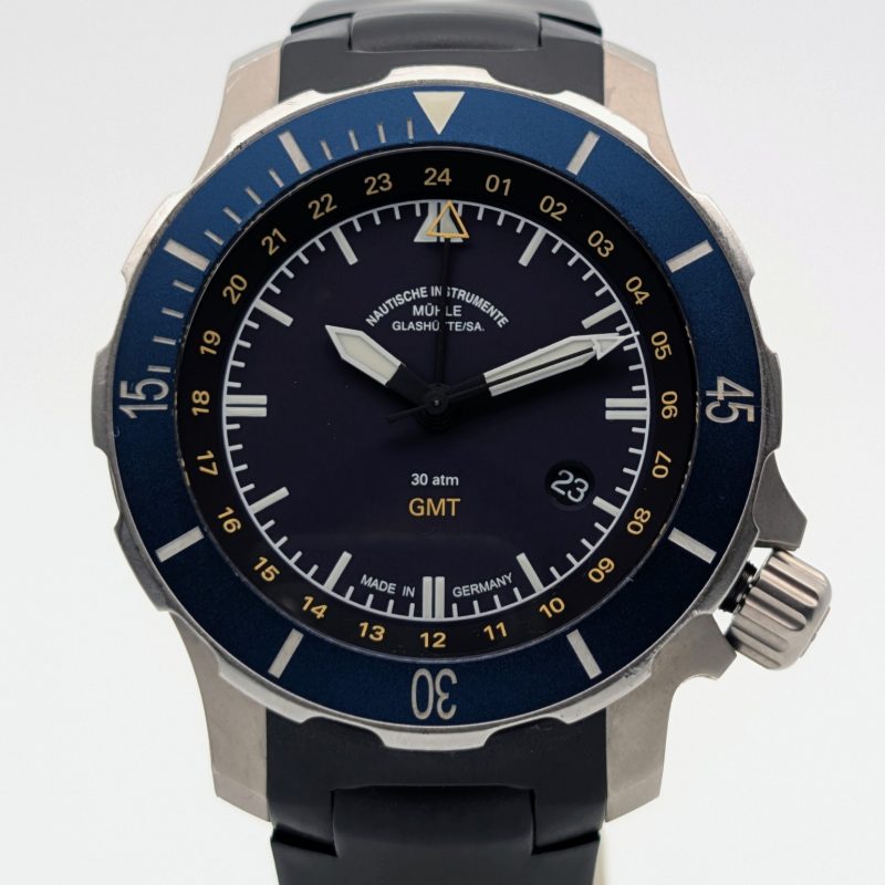 Mühle Glashütte Seebataillon GMT Ref: M1-28-62-KB | 45mm Blue/Dial #2021