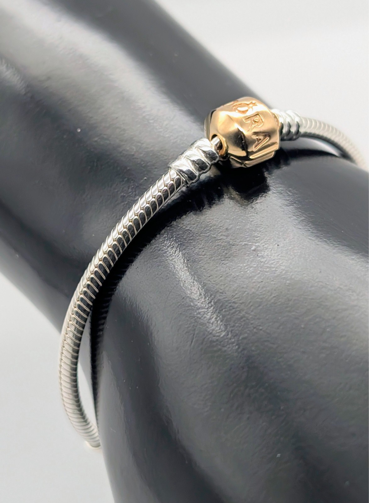 PANDORA Bettelarmband 925 Silber & 14K-| 590702HG-21 – 15,60g – 21cm #N194