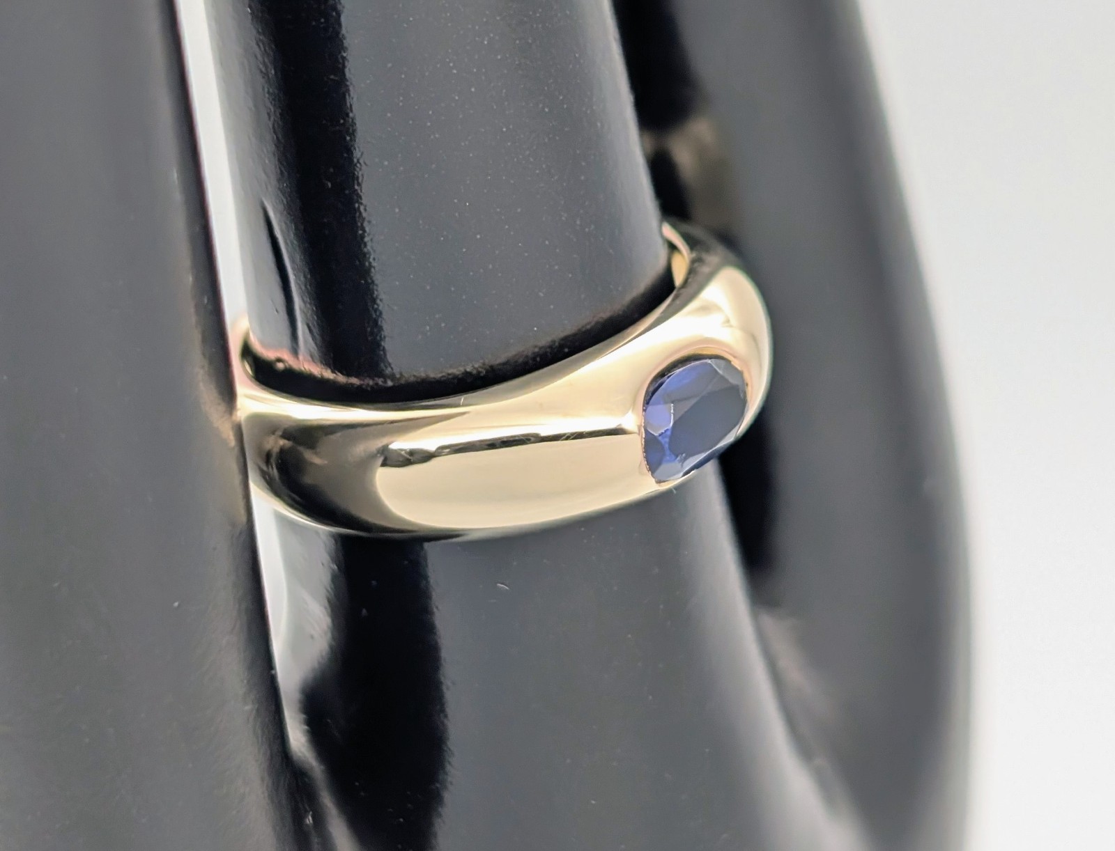 Saphir Damen Ring Gelbgold 585/14K – 5,00g – (Gr. 53) ca 0,50ct #1686