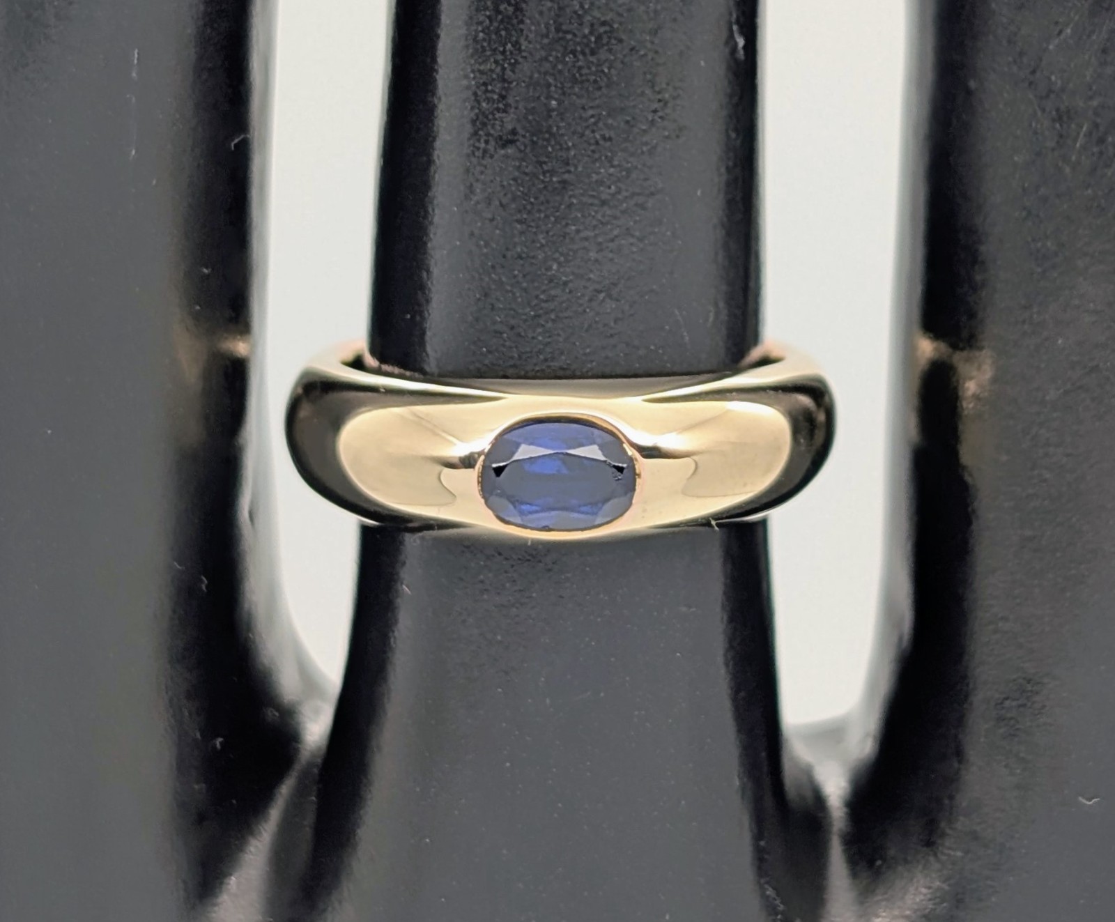 Saphir Damen Ring Gelbgold 585/14K – 5,00g – (Gr. 53) ca 0,50ct #1686