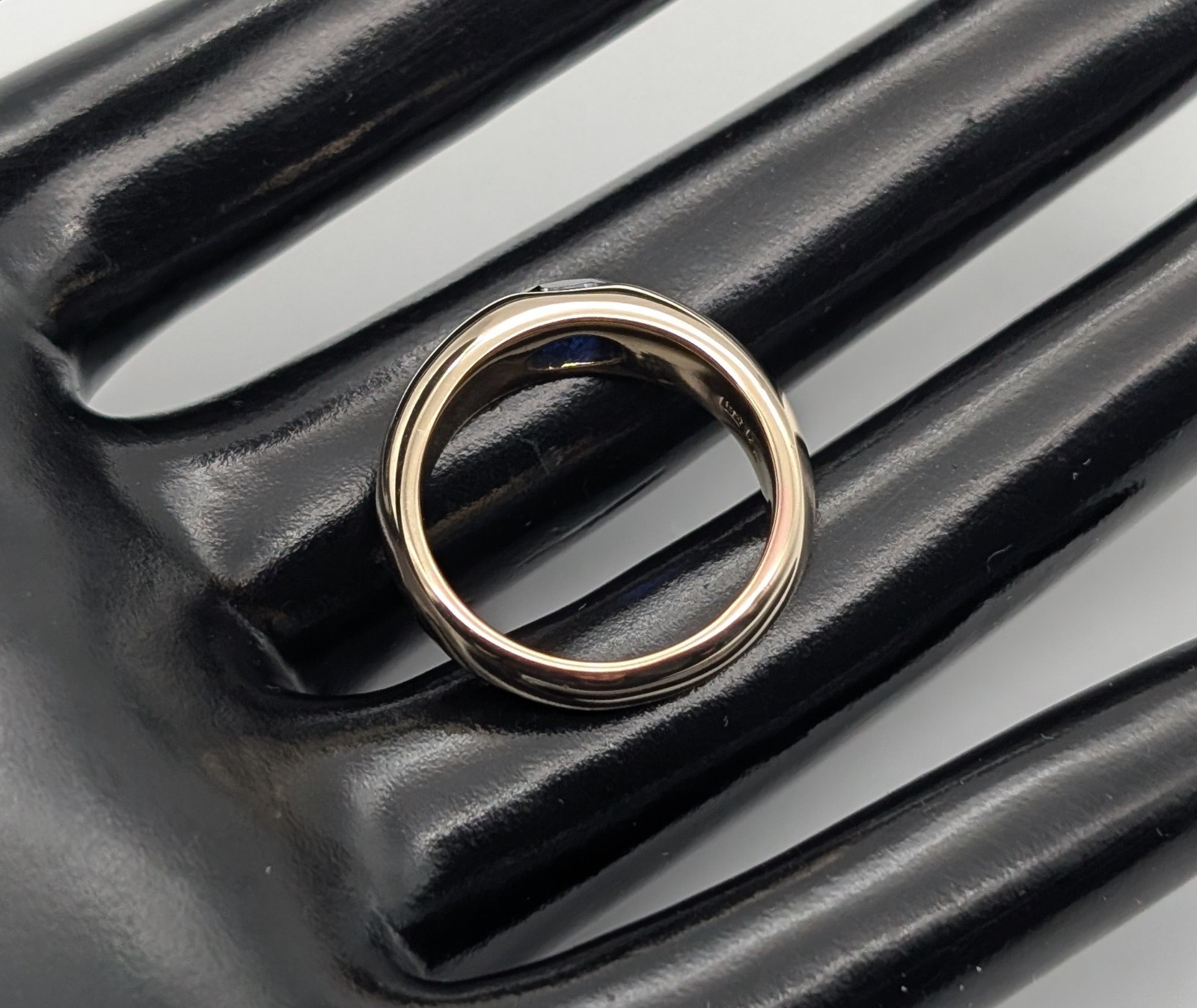Saphir Damen Ring Gelbgold 585/14K – 5,00g – (Gr. 53) ca 0,50ct #1686