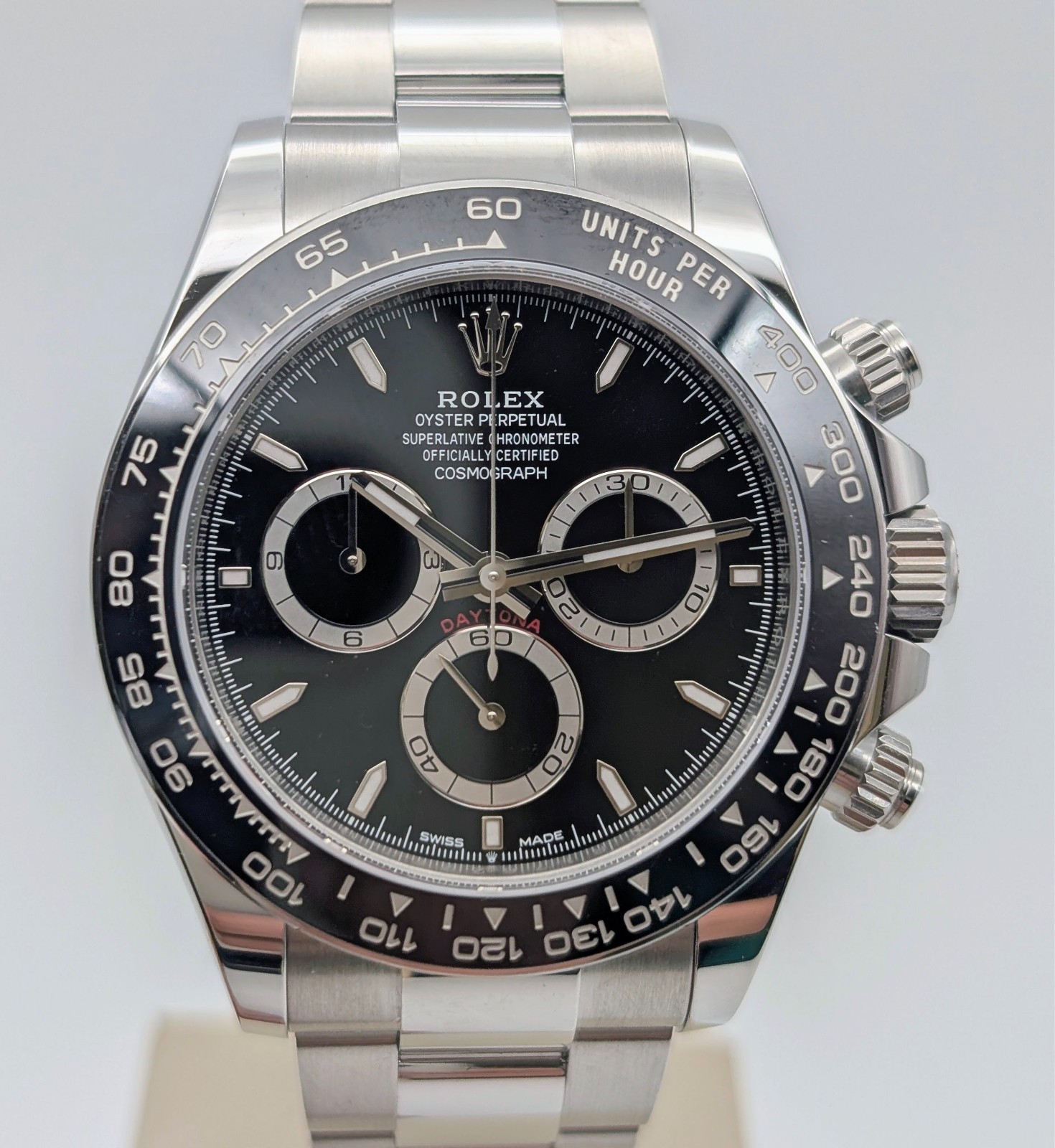 Rolex Daytona 126500LN –Black/Dial - Ø40mm | 2024 Full Set LC100 #2087